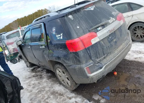 2016 GMC Terrain Slt из США, поврежденный, VIN 2GKFLUE30G6256723